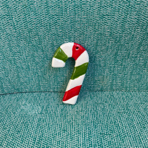 Candy Cane Ornament - PaintPott