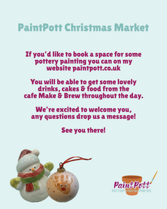 Christmas Pottery Painting - PaintPott