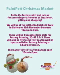 Christmas Pottery Painting - PaintPott