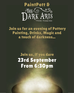 Dark Arts Pottery Painting