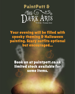 Halloween Dark Arts Pottery Painting - PaintPott