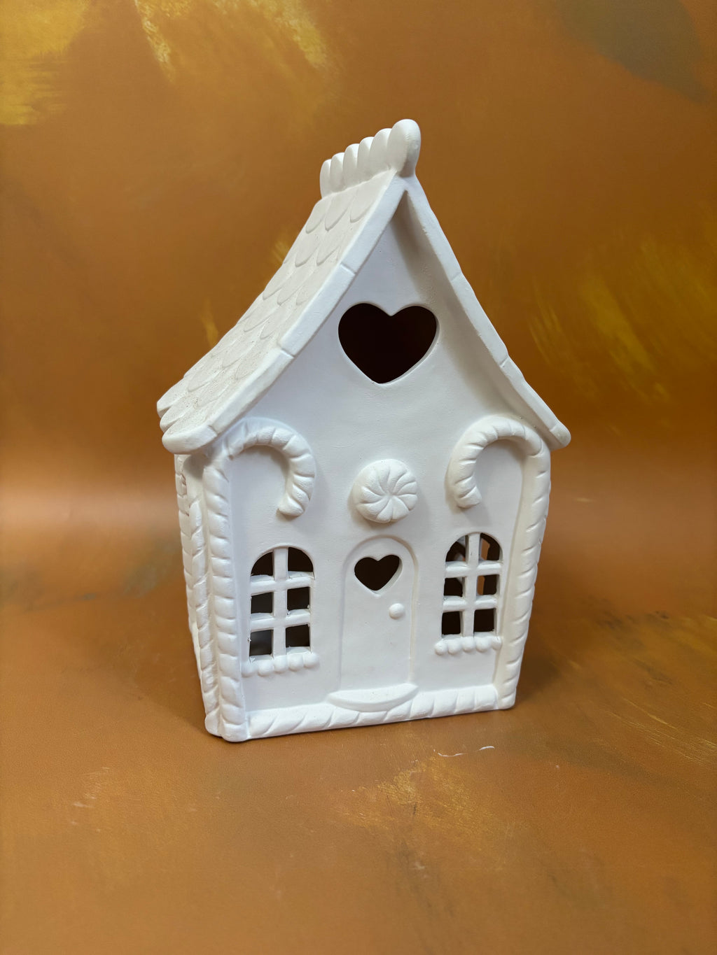Gingerbread House Lantern - Large - PaintPott