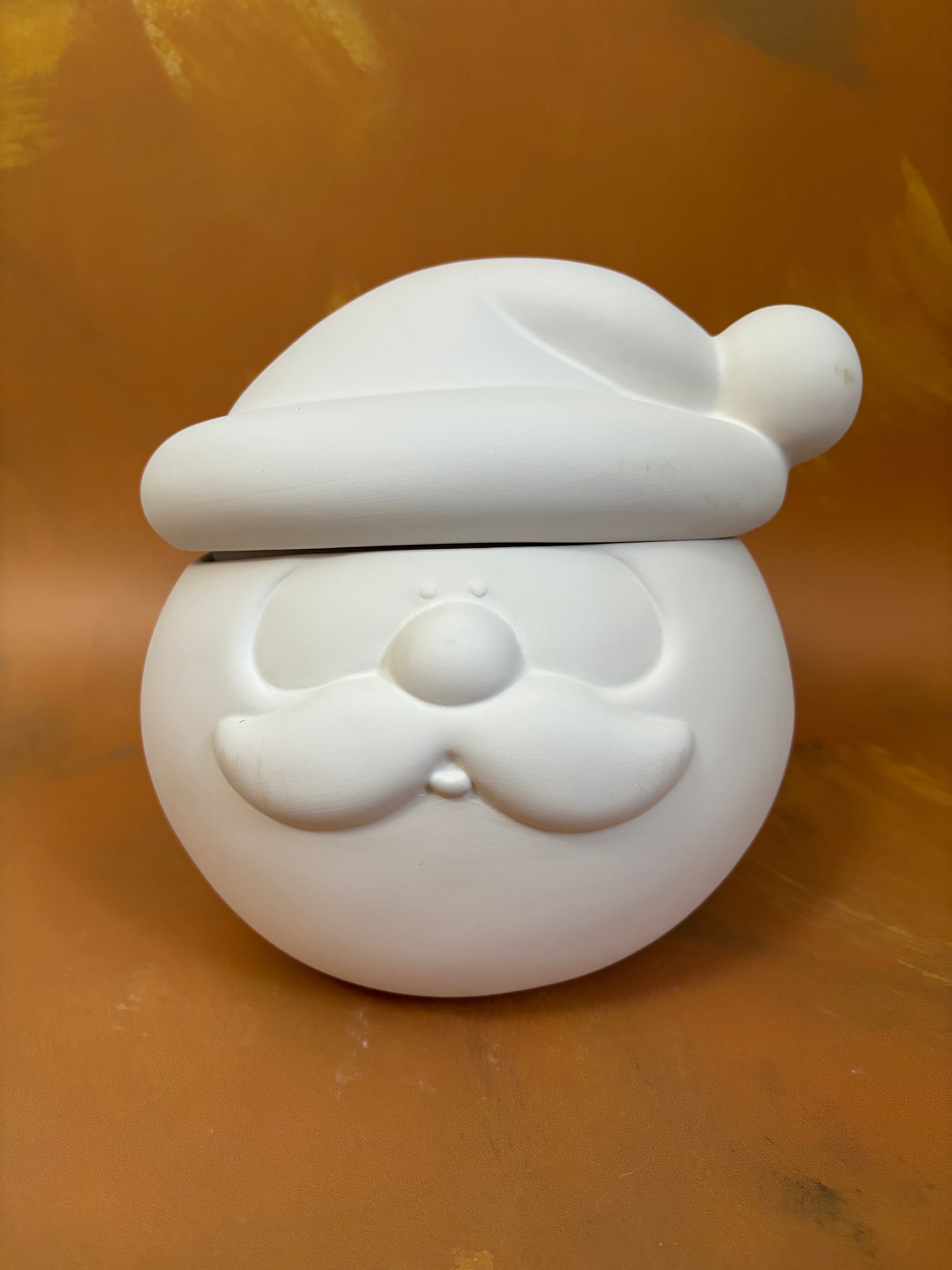 Santa Cookie Jar