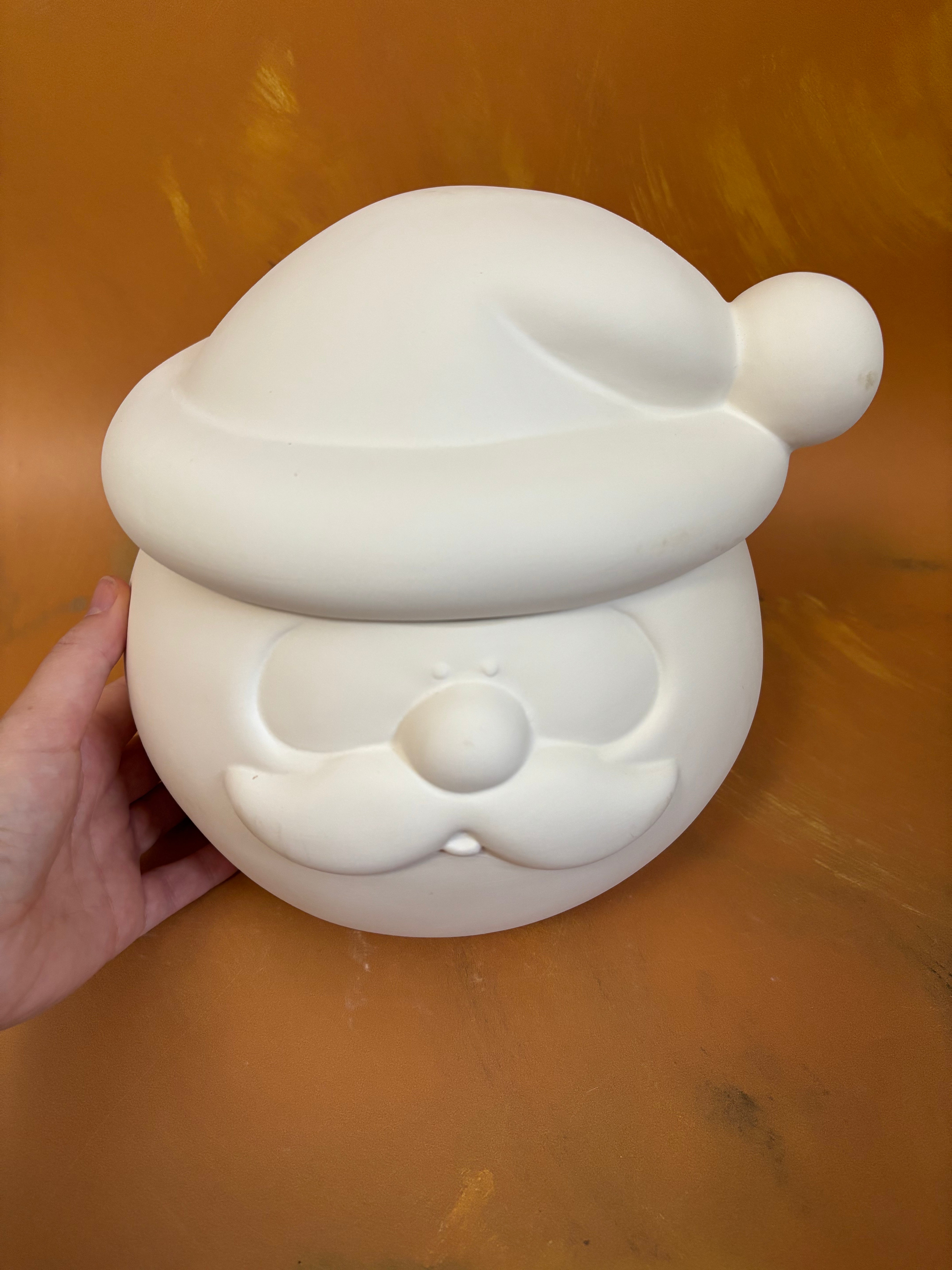Santa Cookie Jar