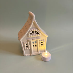 Gingerbread House Lantern