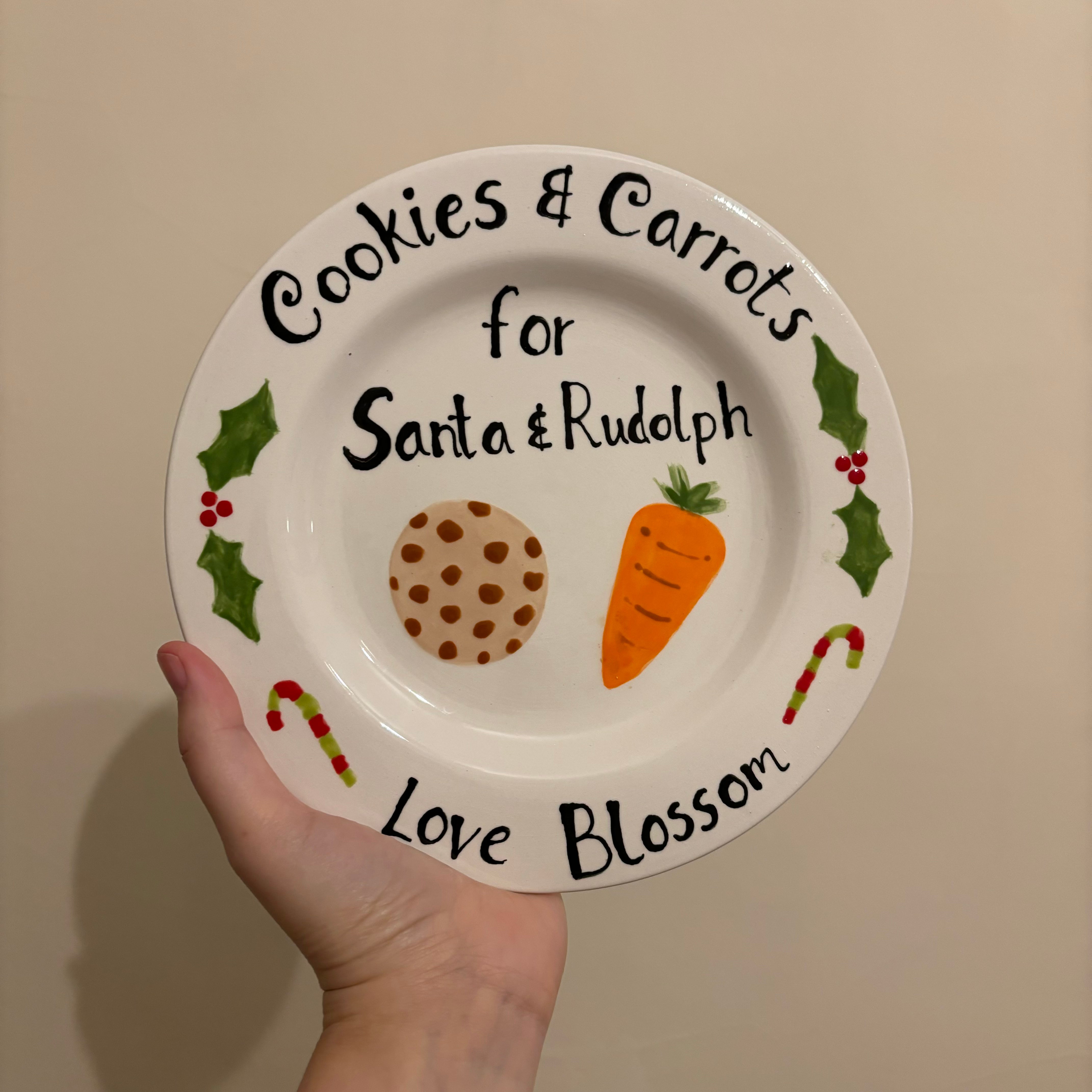 Custom Christmas Plate