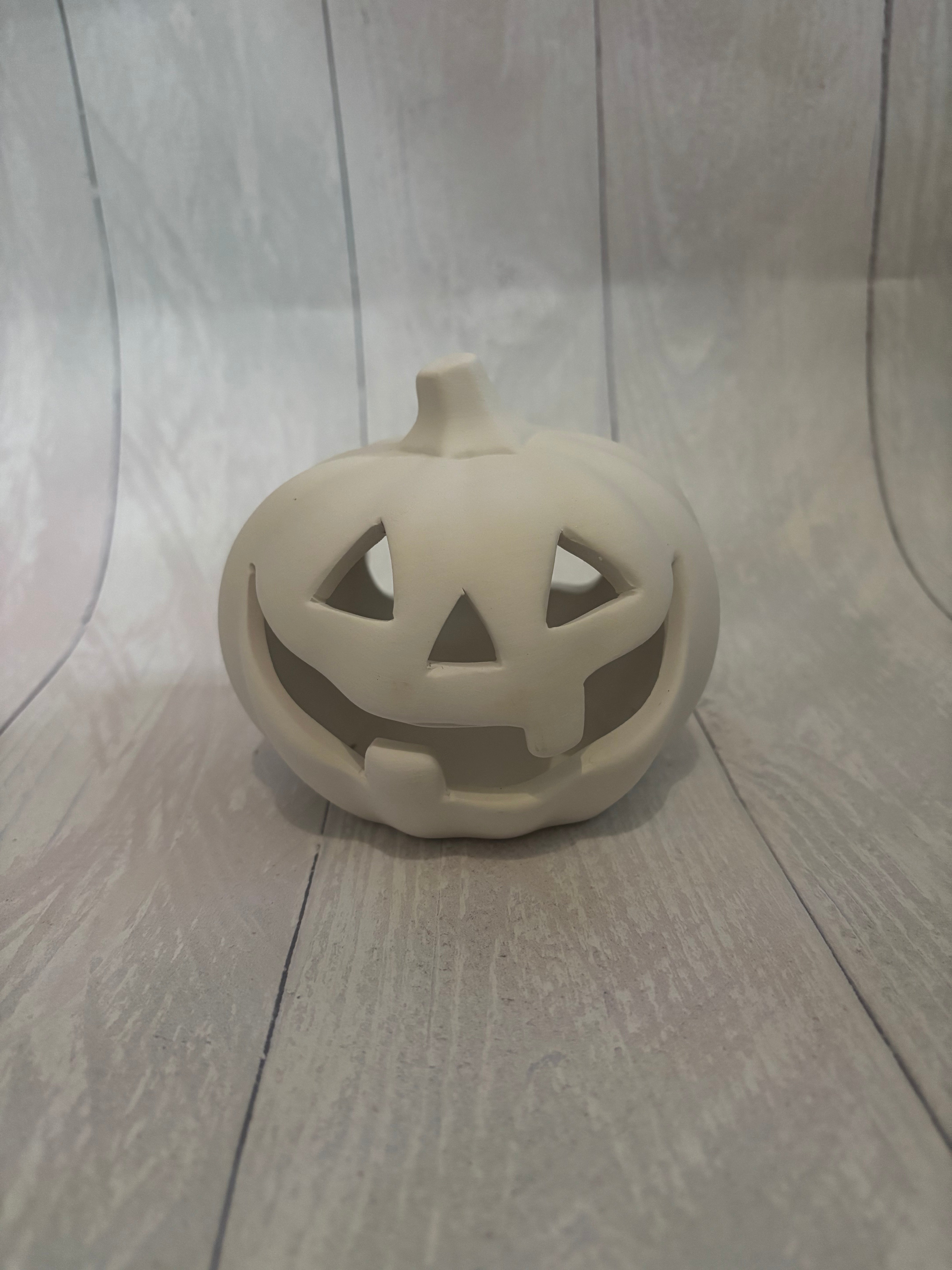 Pumpkin Tealight - PaintPott