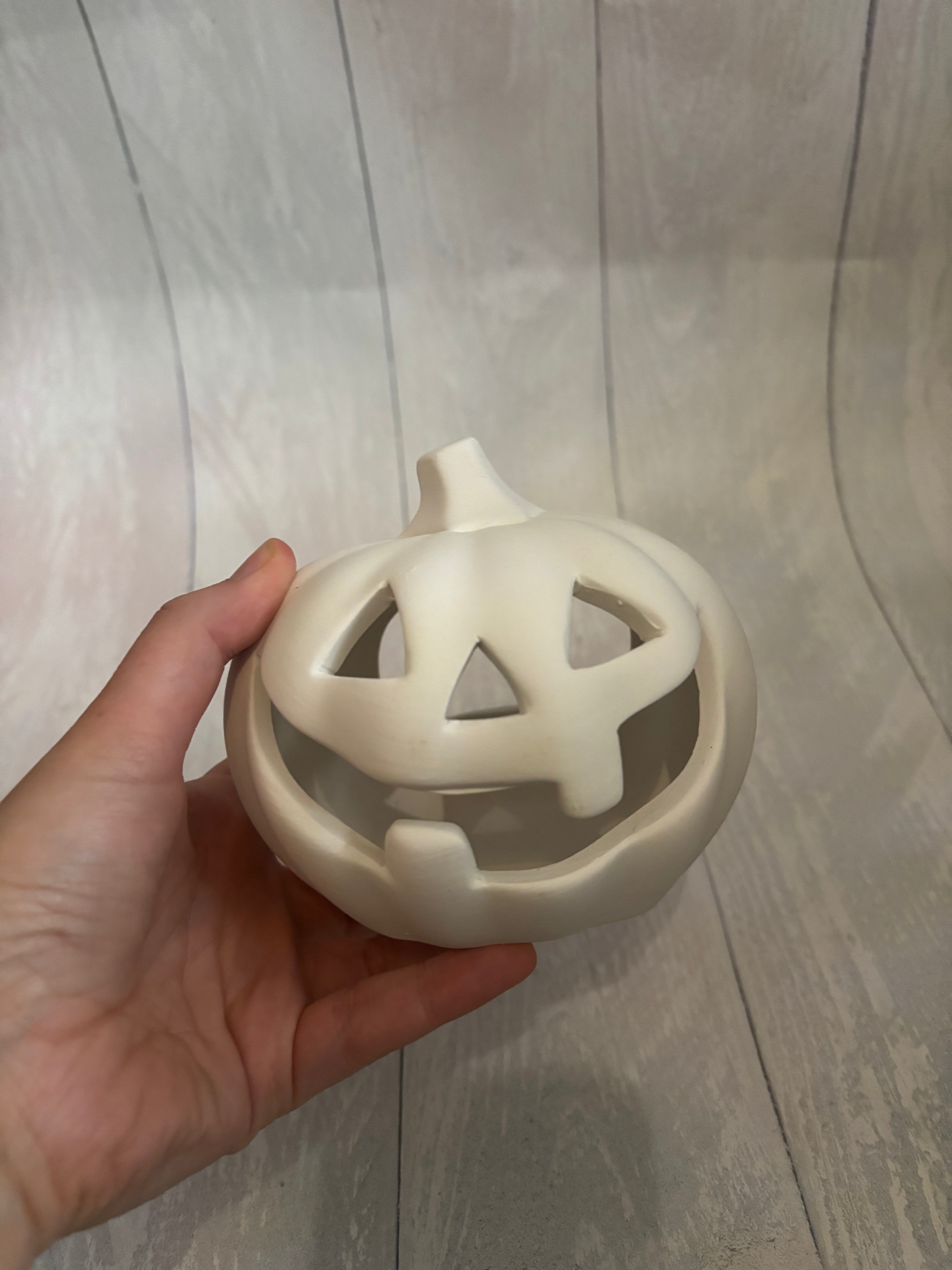 Pumpkin Tealight - PaintPott