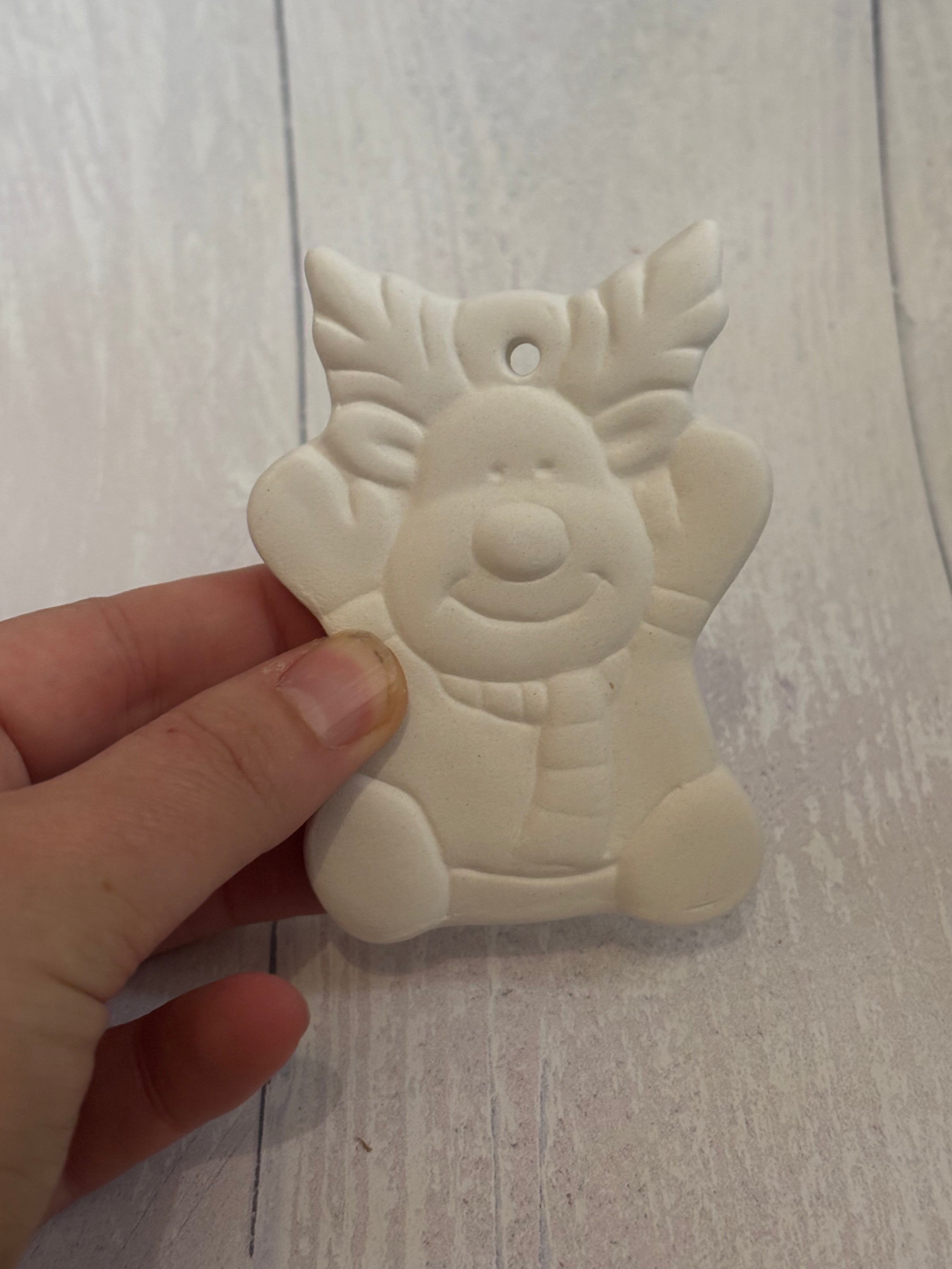 Reindeer Ornament - PaintPott