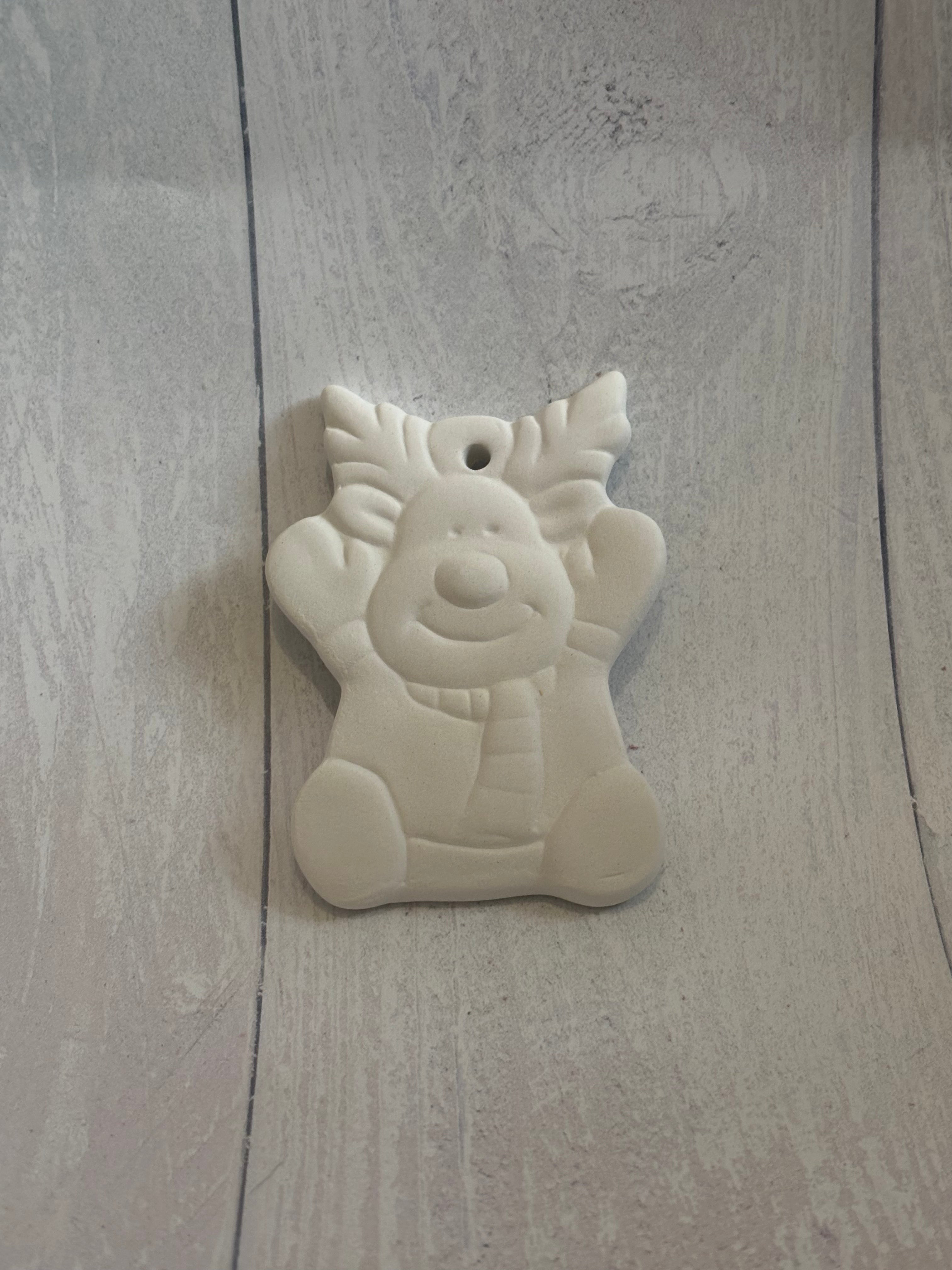 Reindeer Ornament - PaintPott