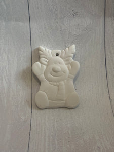 Reindeer Ornament - PaintPott