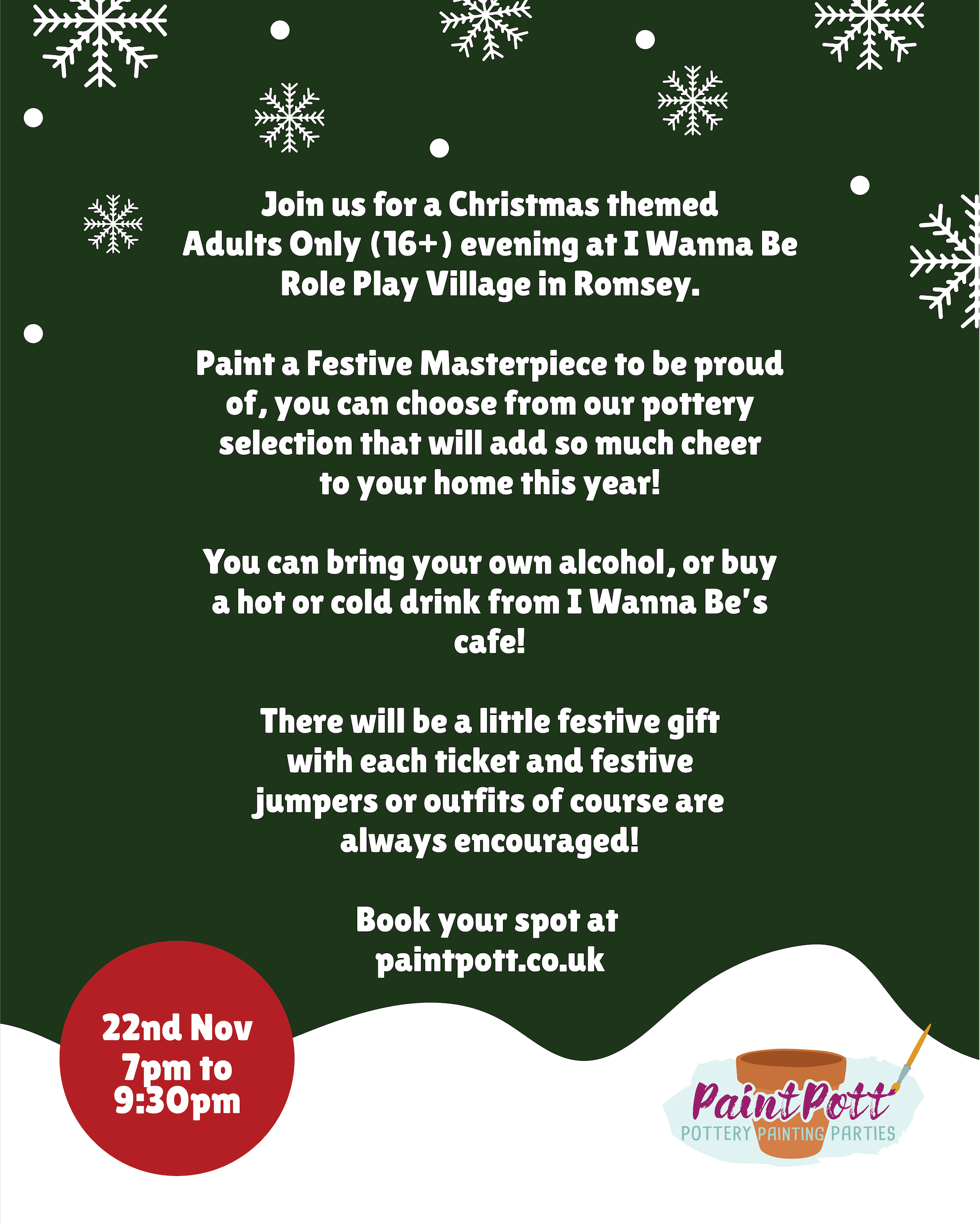 Christmas Adults Only Evening - I Wanna Be