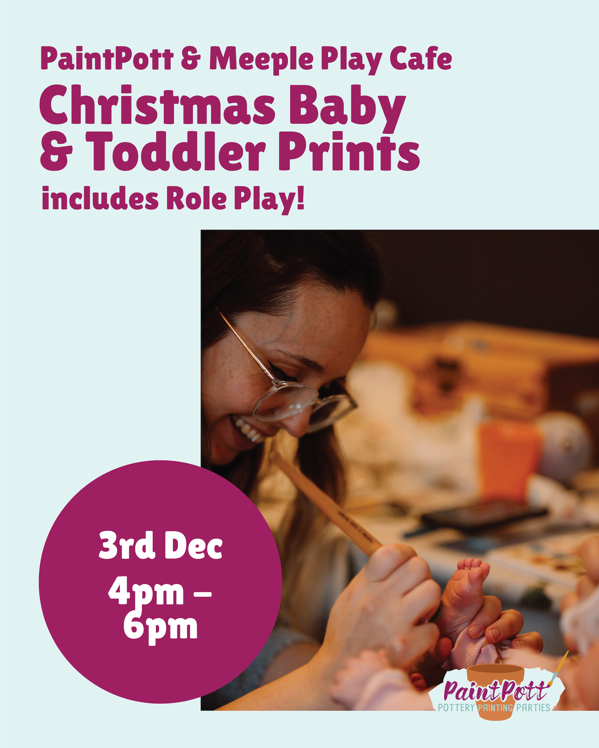 Meeple Play Cafe Christmas Prints & Role Play