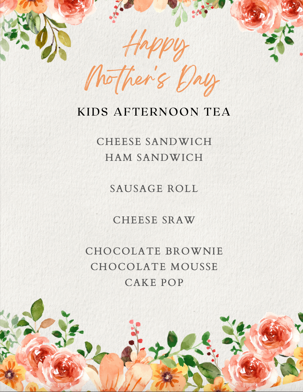 Mother's Day Pottery Painting & Afternoon Tea