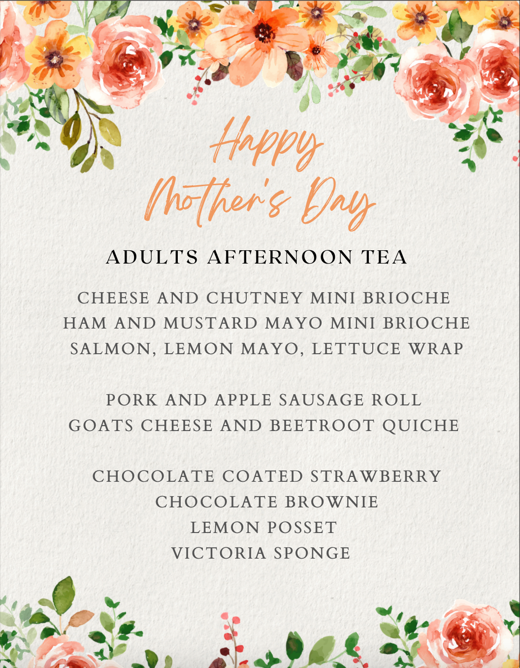 Mother's Day Pottery Painting & Afternoon Tea